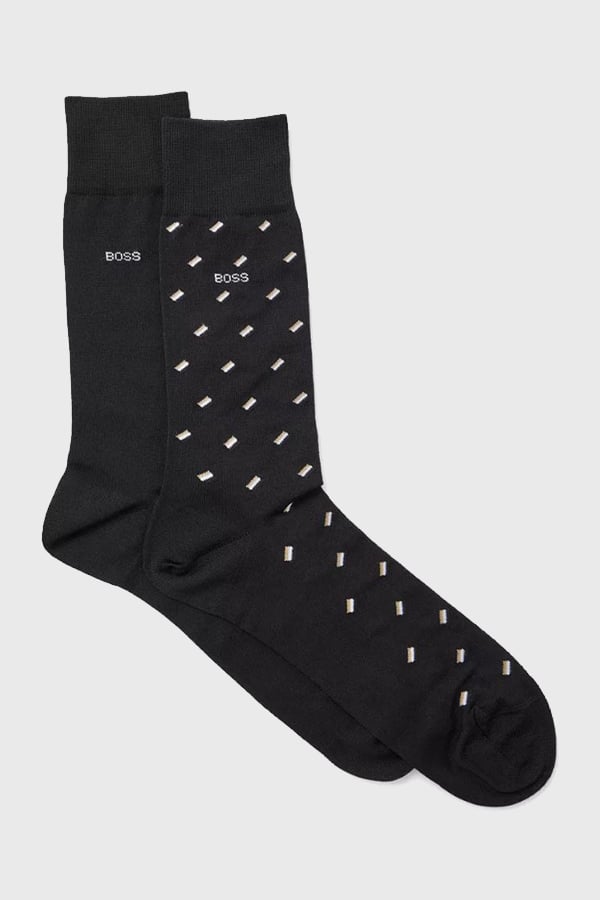 ΚΑΛΤΣΕΣ 2PACK BOSS - 001 ΜΑΥΡΟ